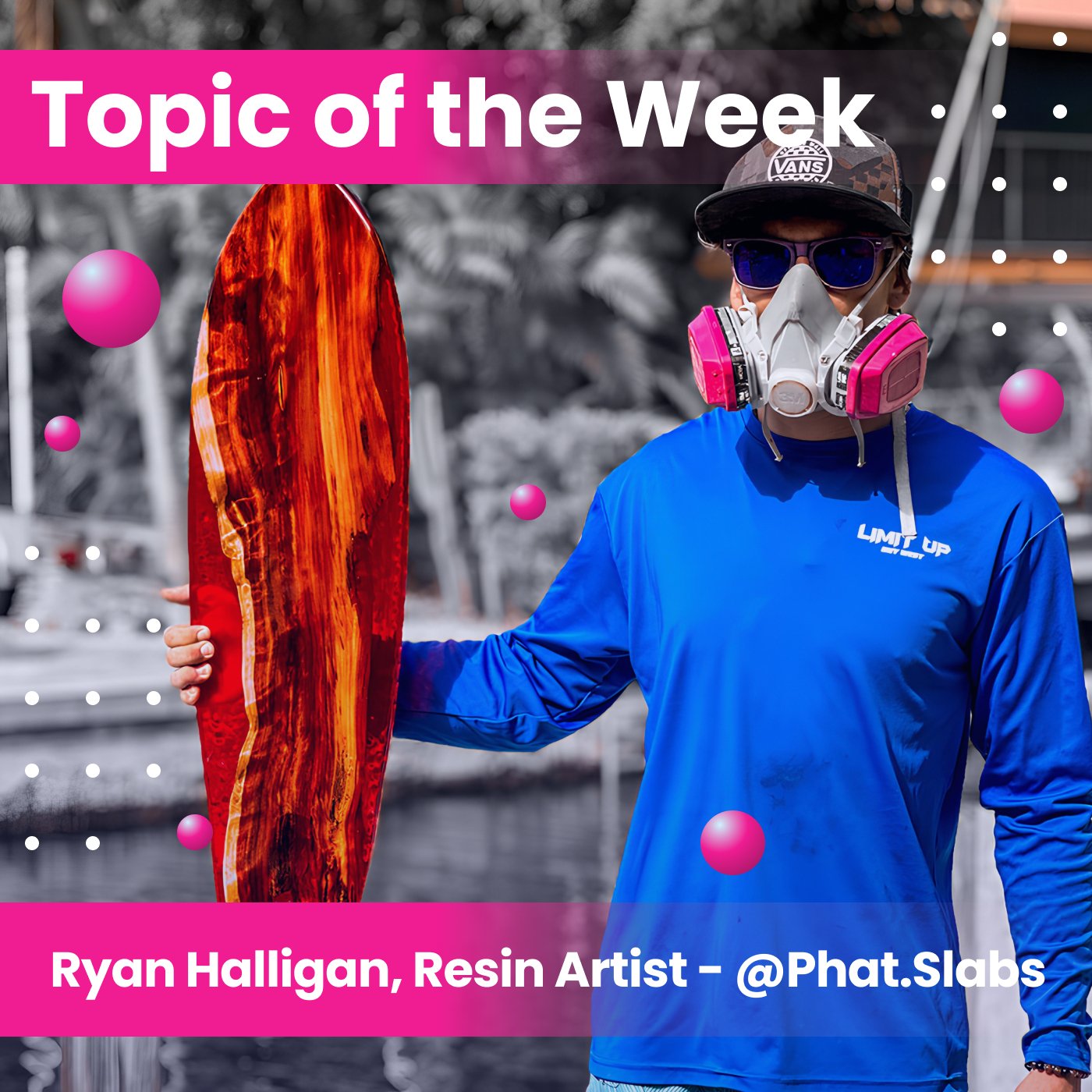 Craft Resin Ambassador - Ryan Halligan - Craft Resin US