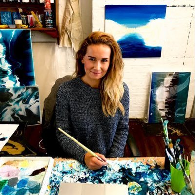 Kate Chesters, artist from the UK - Craft Resin US