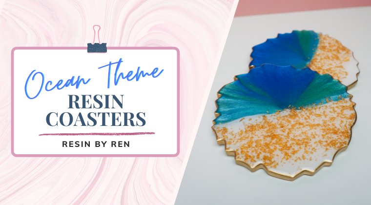 Ocean Beach Theme Coaster - Craft Resin US