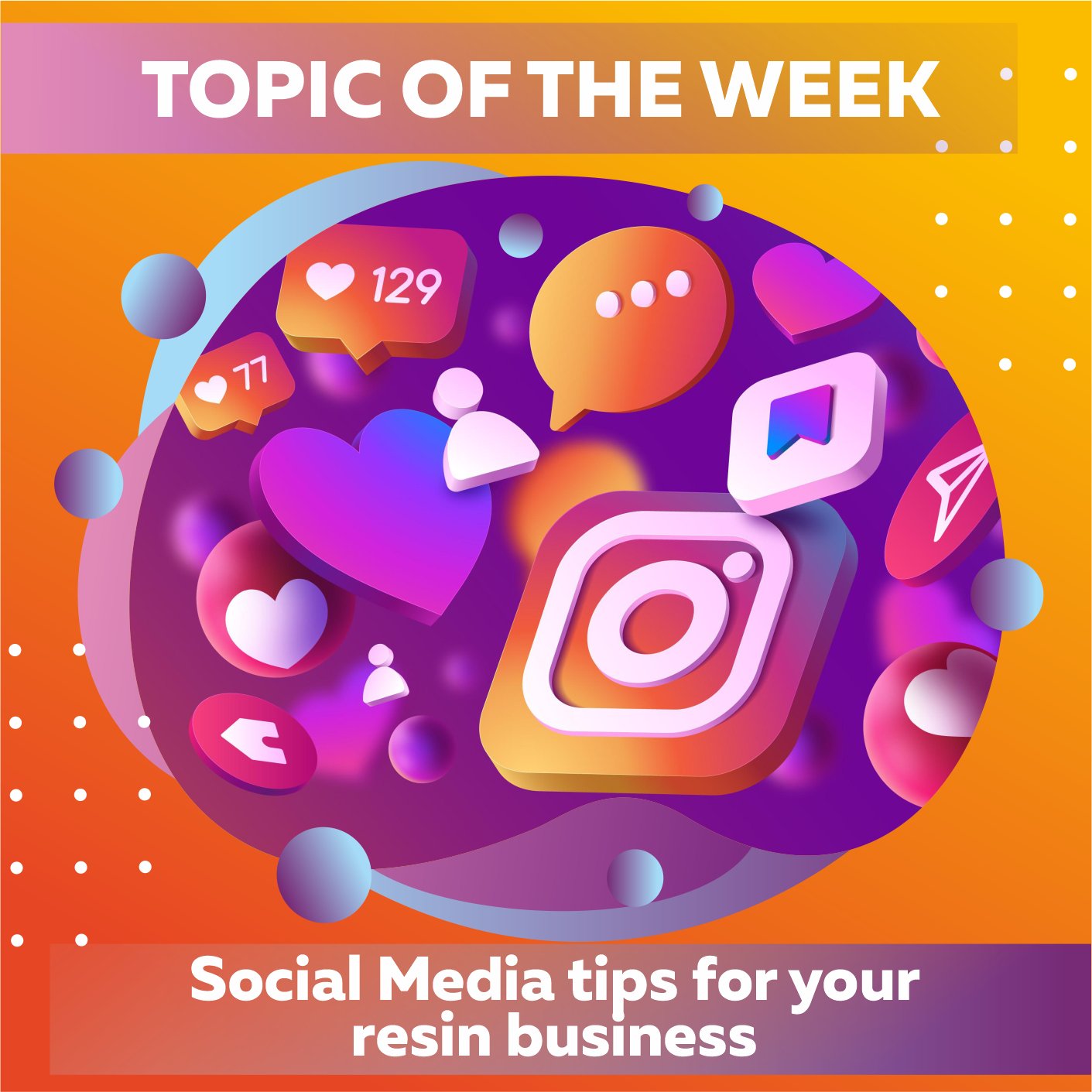 Social Media Tips For Your Epoxy Resin Business - Craft Resin US