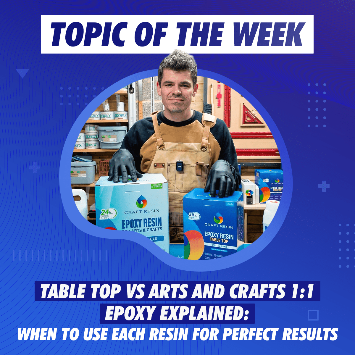 Table Top Epoxy vs Arts & Crafts Resin: Which 1:1 Epoxy Should You Use? - Craft Resin US