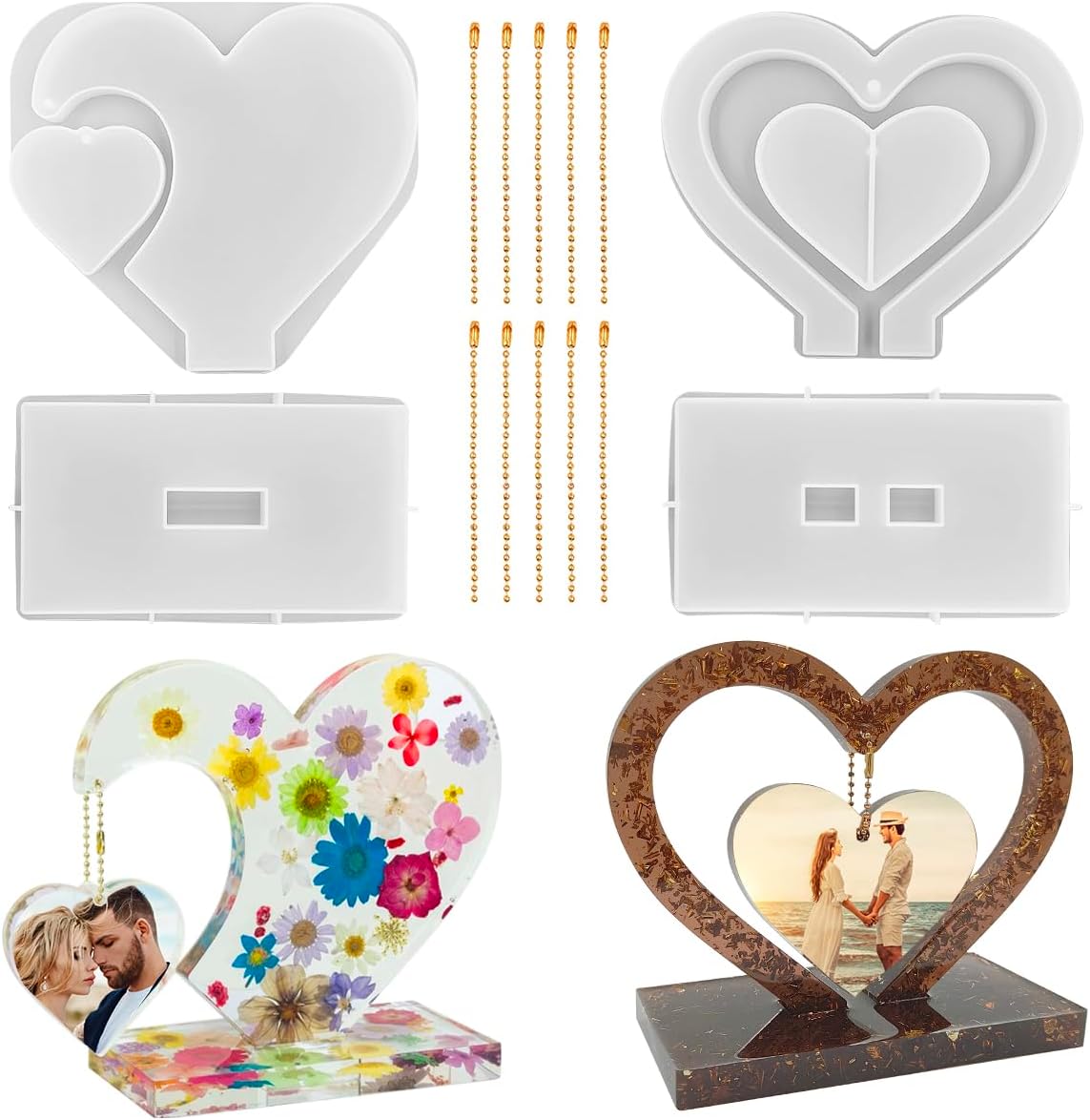 3D Photo Frame Resin Molds - set of 2 - Craft Resin US
