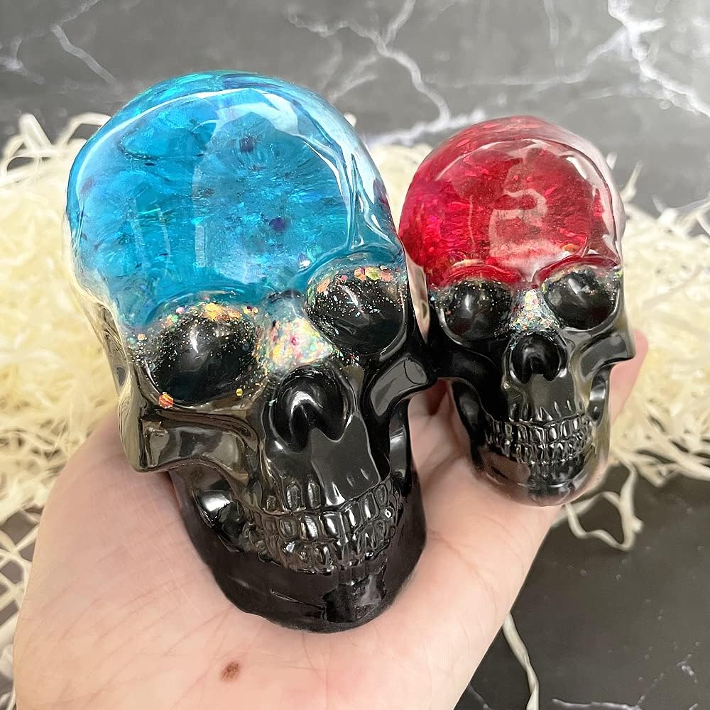 3D Skull Resin Molds - Set of 3 - Craft Resin US