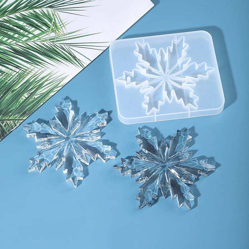 Snowflake Octagonal Shape Resin Molds