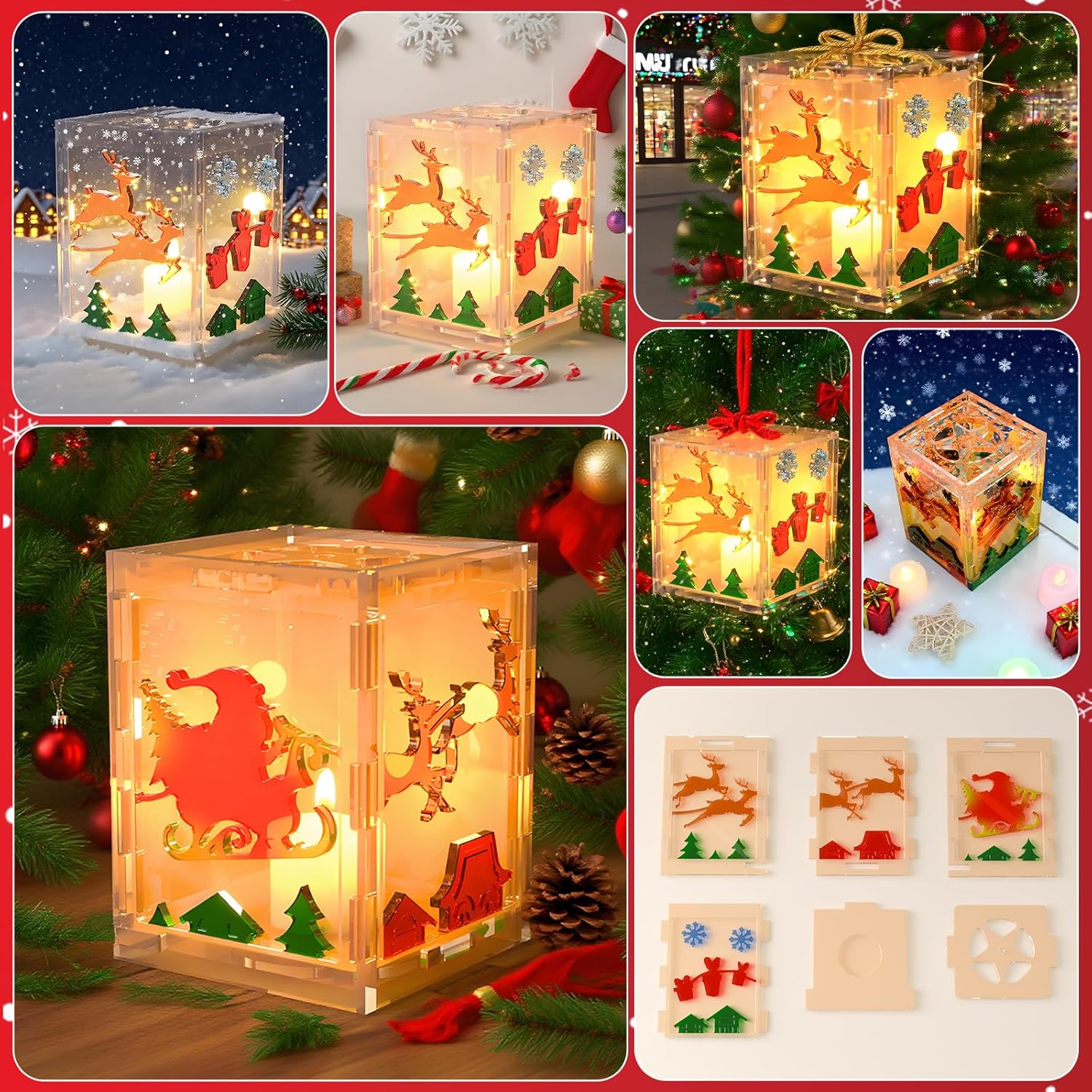 Christmas Lantern Resin Molds - Craft Resin US
