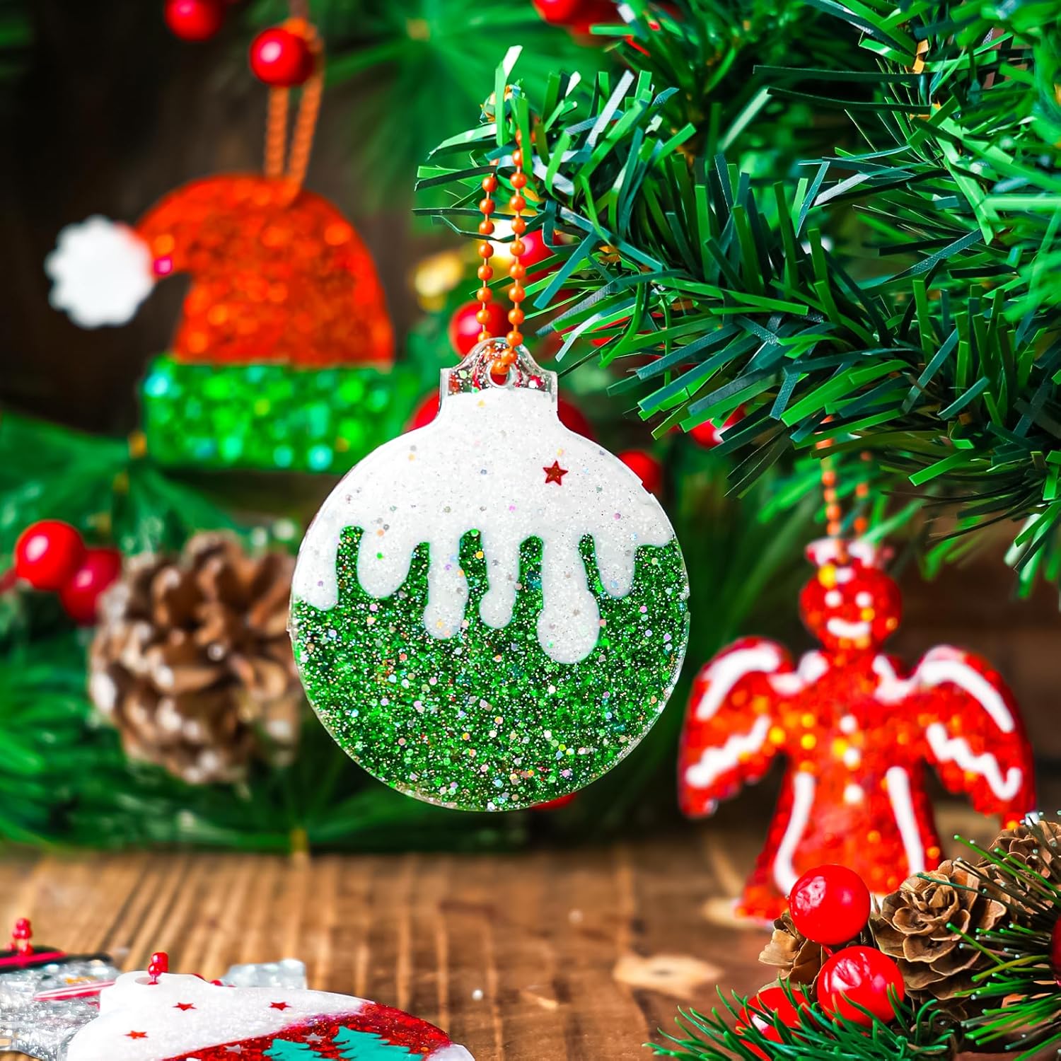 Christmas Ornament Resin Molds - set of 11 - Craft Resin US