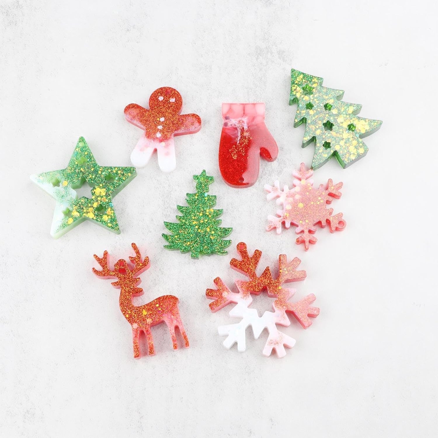 Christmas Ornament Resin Molds - set of 2 - Craft Resin US