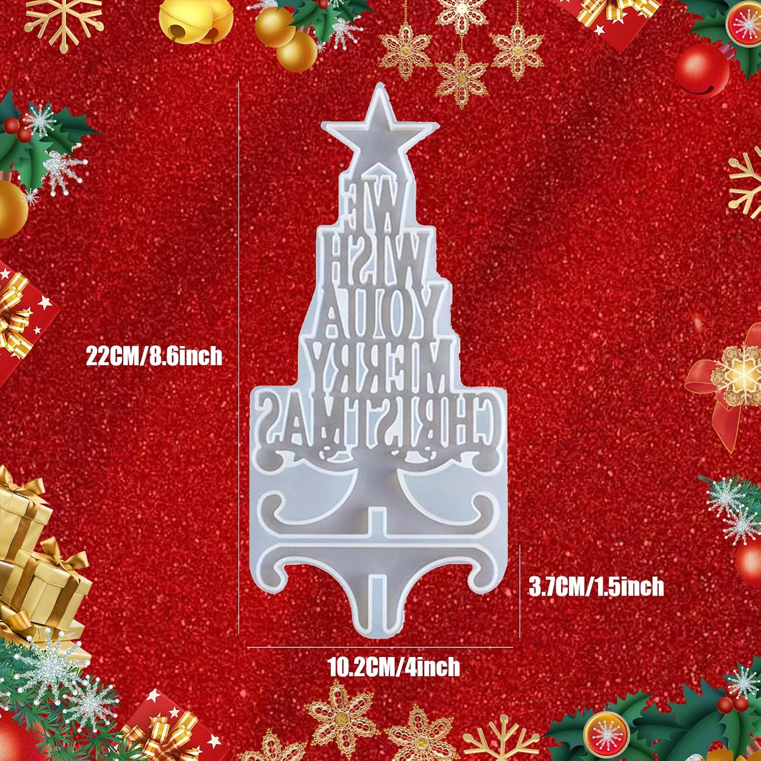 Christmas Sign Resin Mold - Craft Resin US