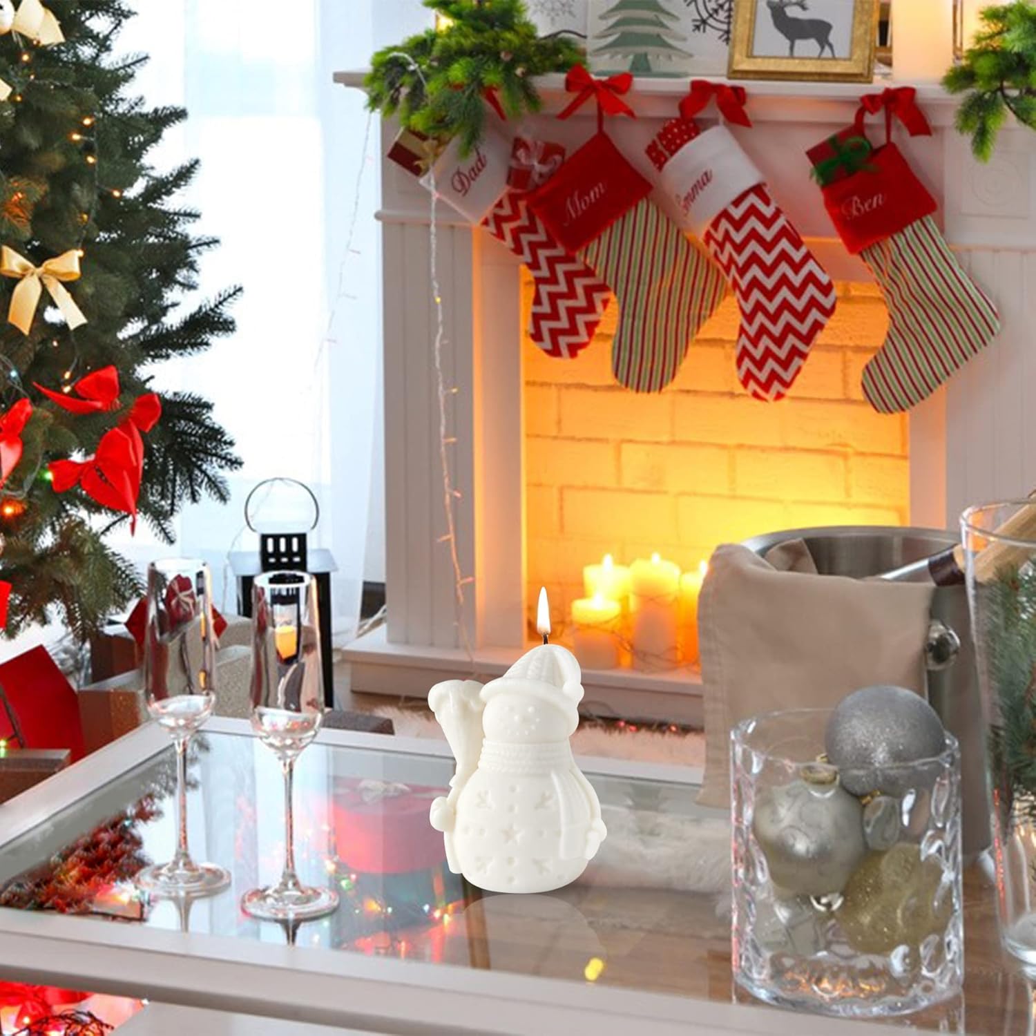 Christmas Snowman Resin Casting Mold - Craft Resin US