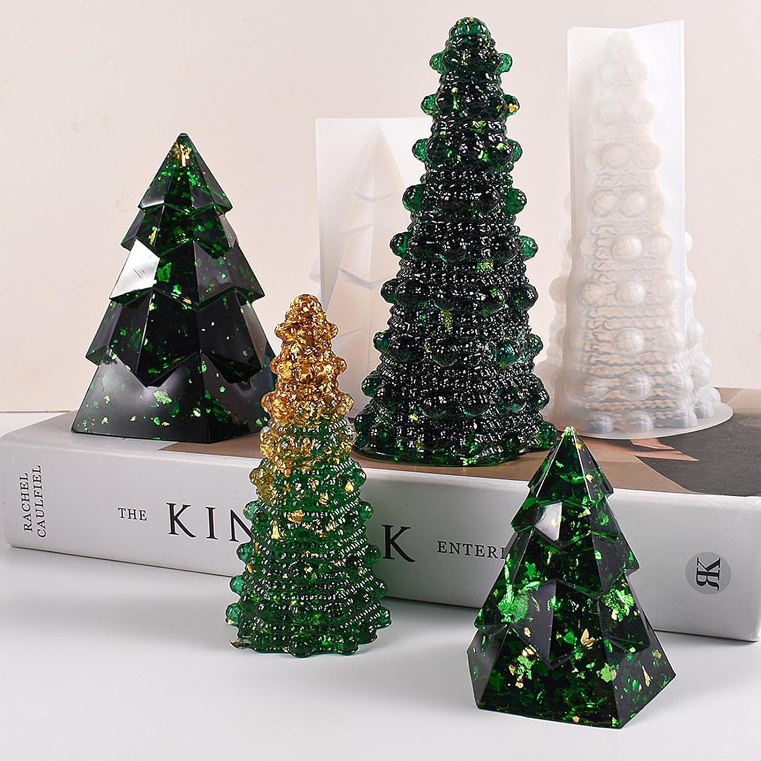 Christmas Tree Resin Molds - set of 4 - Craft Resin US