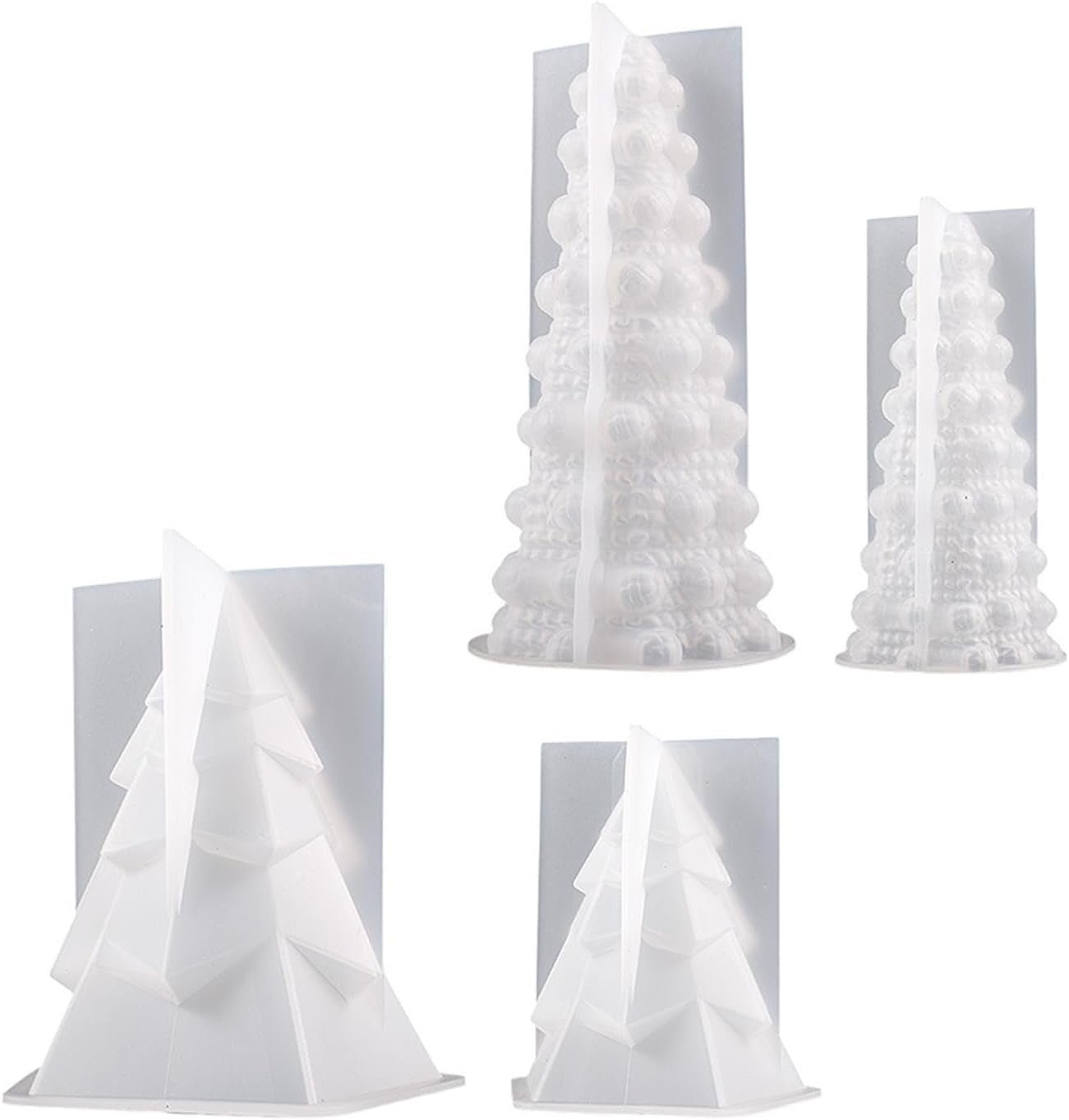 Christmas Tree Resin Molds - set of 4 - Craft Resin US