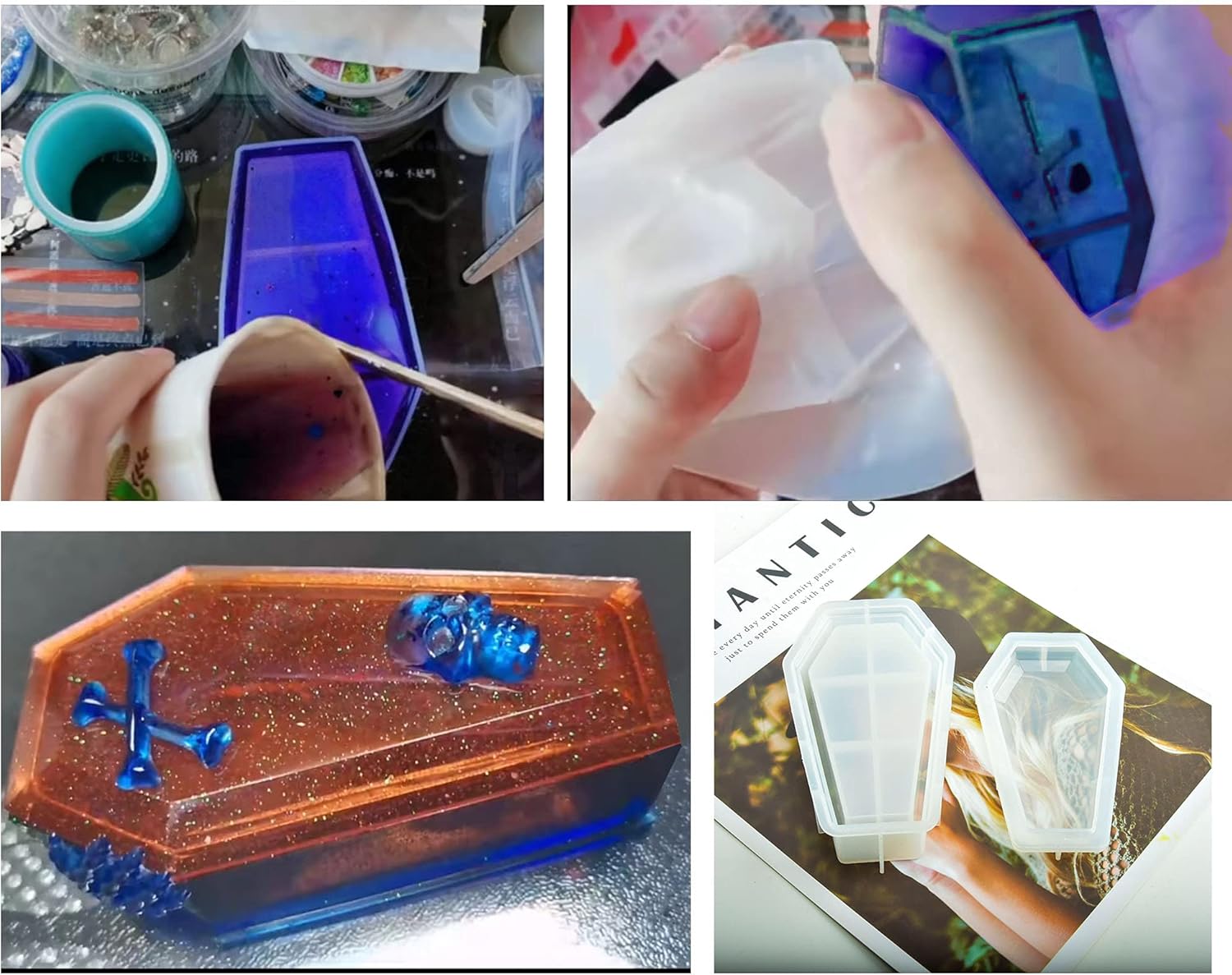 Coffin Storage Resin Mold - Craft Resin US