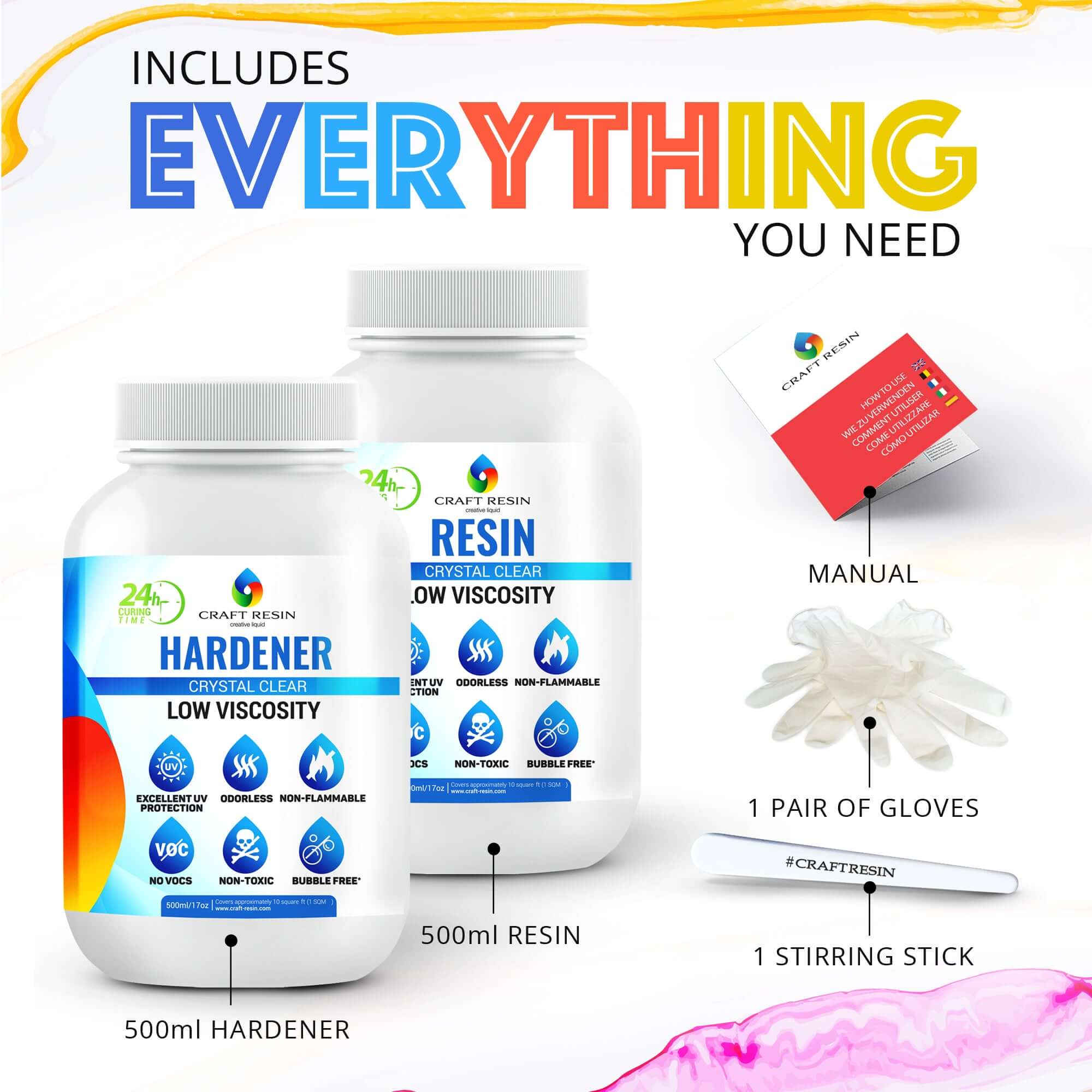 Craft Resin – 2L | 68 Oz - Craft Resin US