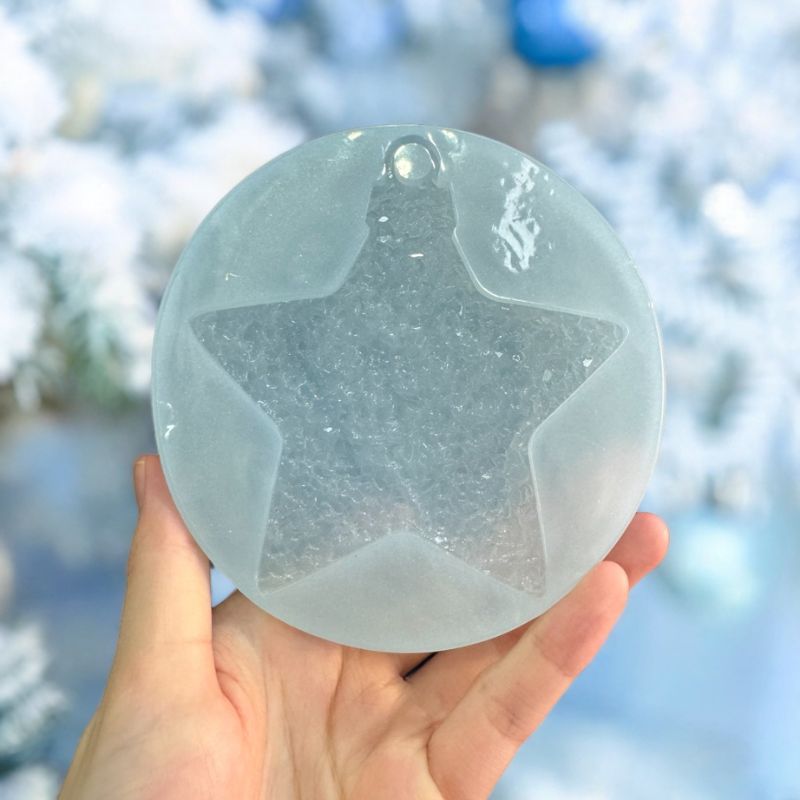 Handmade Crystal Clusters Christmas Hanging Decorations Resin Molds - Craft Resin US