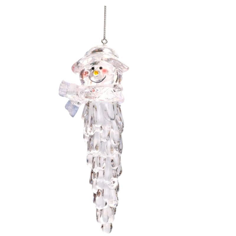 Handmade Crystal Snowman Icicle Ornament Christmas Tree Decoration Resin Molds - Craft Resin US