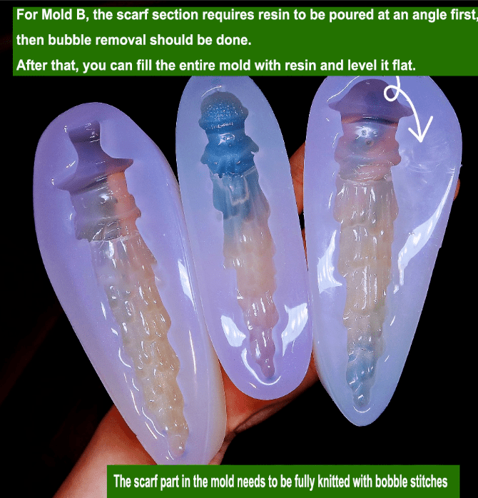 Handmade Crystal Snowman Icicle Ornament Christmas Tree Decoration Resin Molds - Craft Resin US
