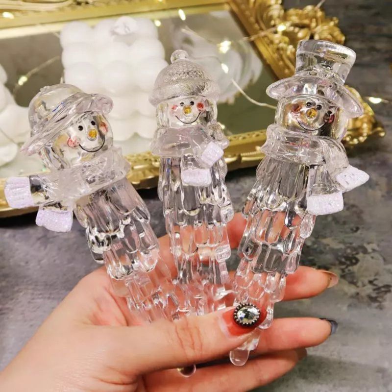 Handmade Crystal Snowman Icicle Ornament Christmas Tree Decoration Resin Molds - Craft Resin US