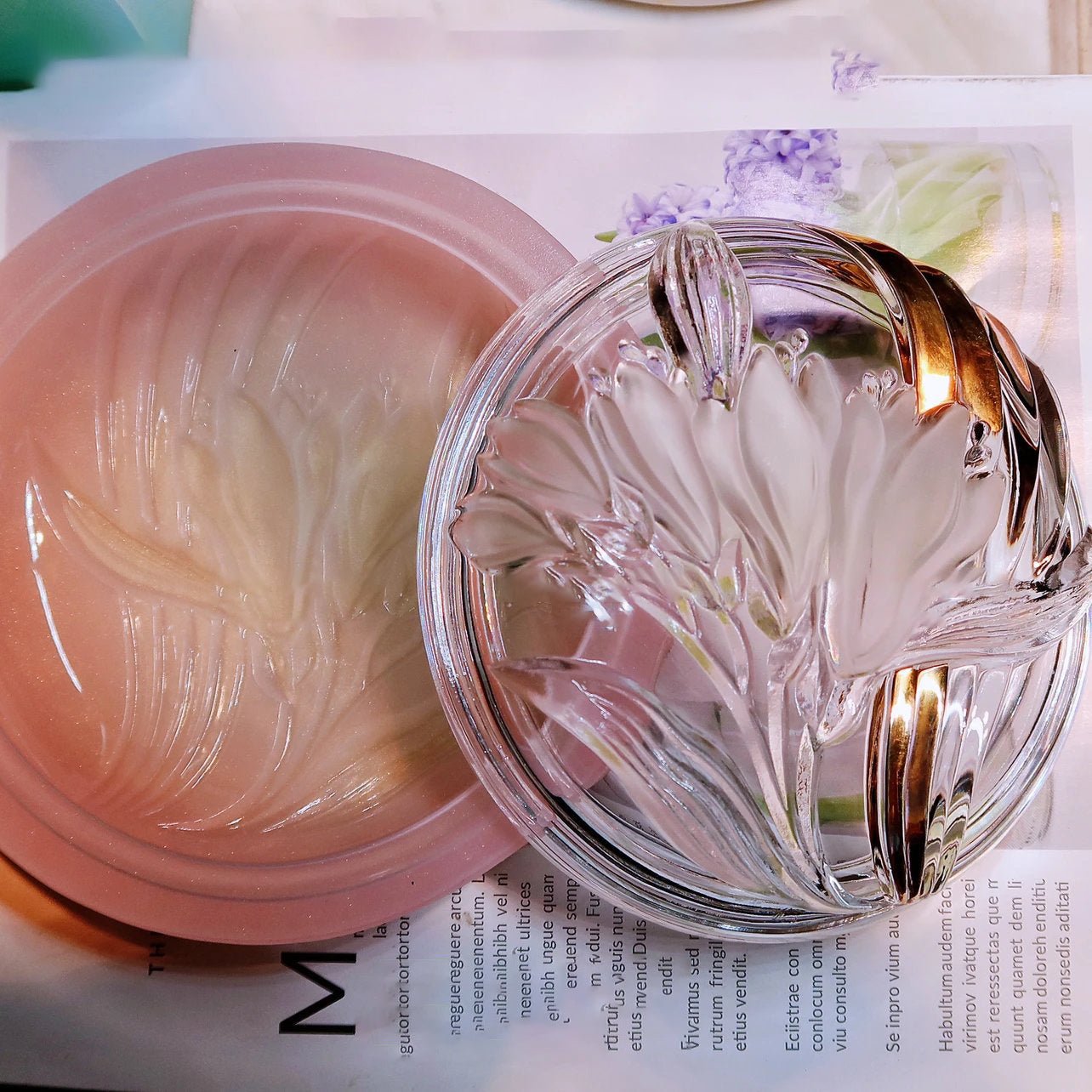 Handmade Diamond Bottom Large Size Magnolia Flower Storage Resin Molds - Craft Resin US