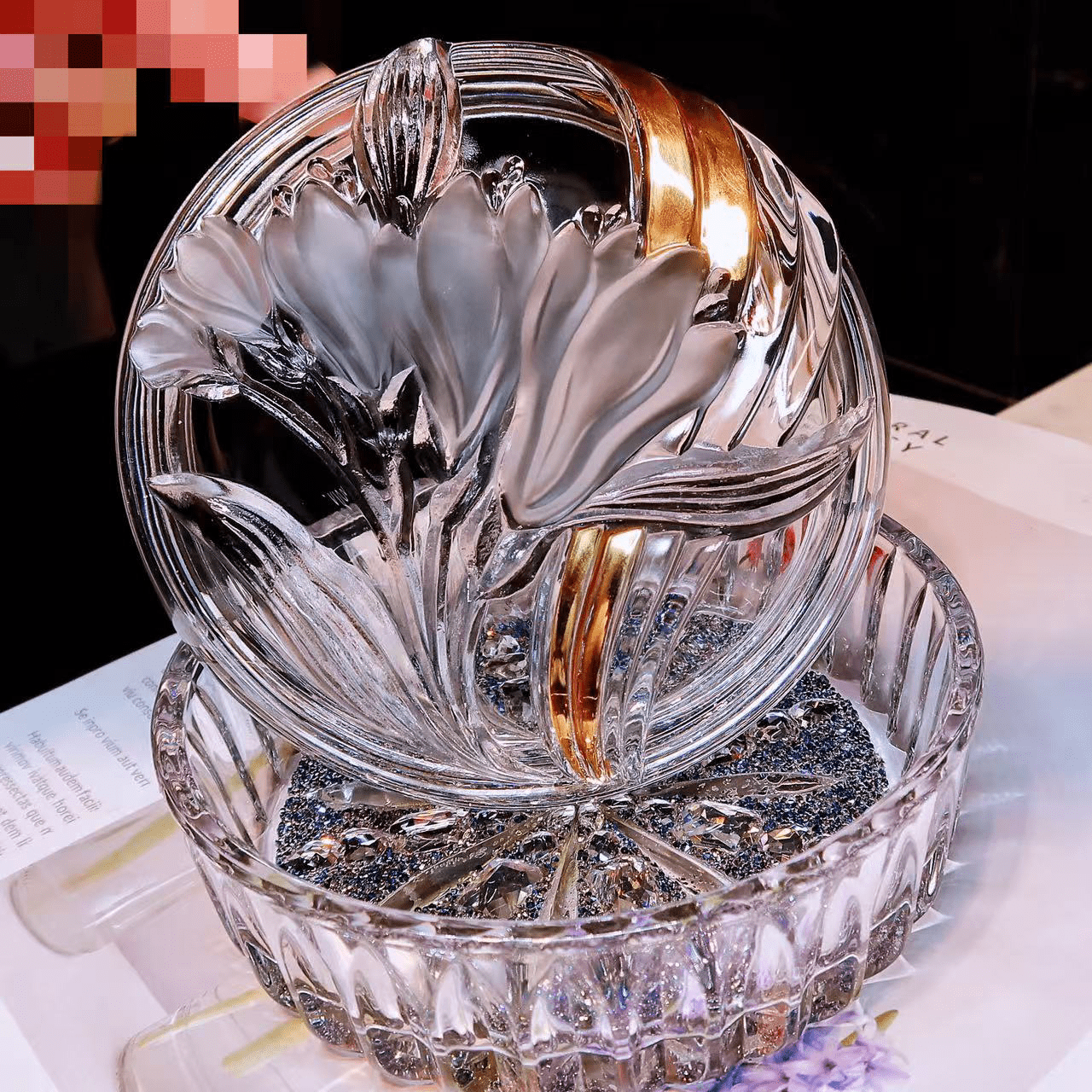 Handmade Diamond Bottom Large Size Magnolia Flower Storage Resin Molds - Craft Resin US