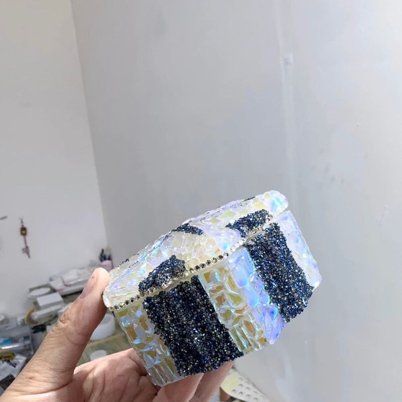 Handmade Diamond Snowflake Storage Box Ornament Resin Molds - Craft Resin US