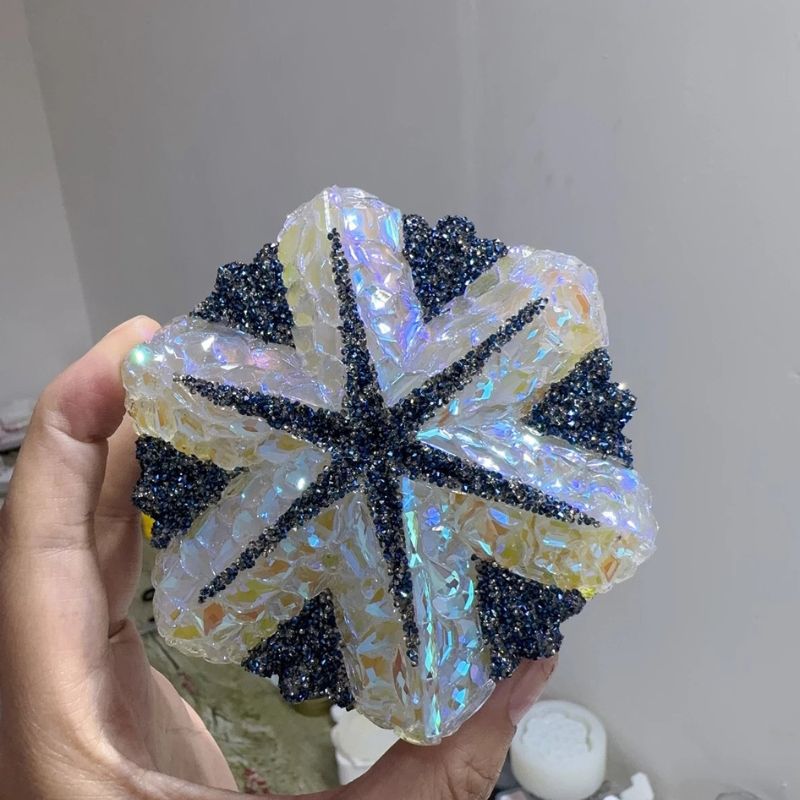 Handmade Diamond Snowflake Storage Box Ornament Resin Molds - Craft Resin US