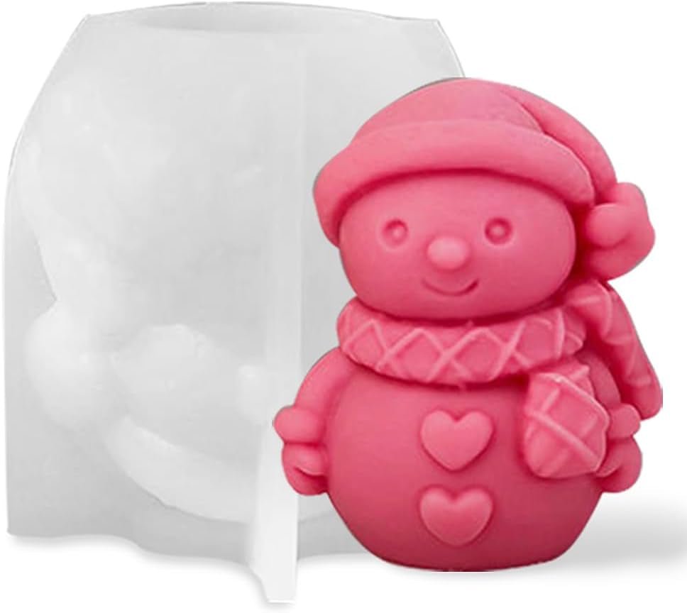 Hat Scarf Snowman Resin Mold - Craft Resin US