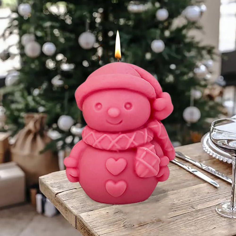 Hat Scarf Snowman Resin Mold - Craft Resin US