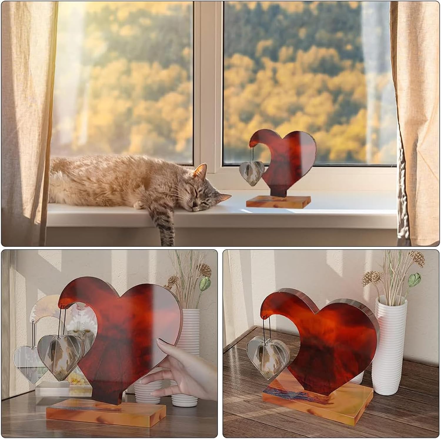 Heart Photo Frame Resin Mold - Craft Resin US