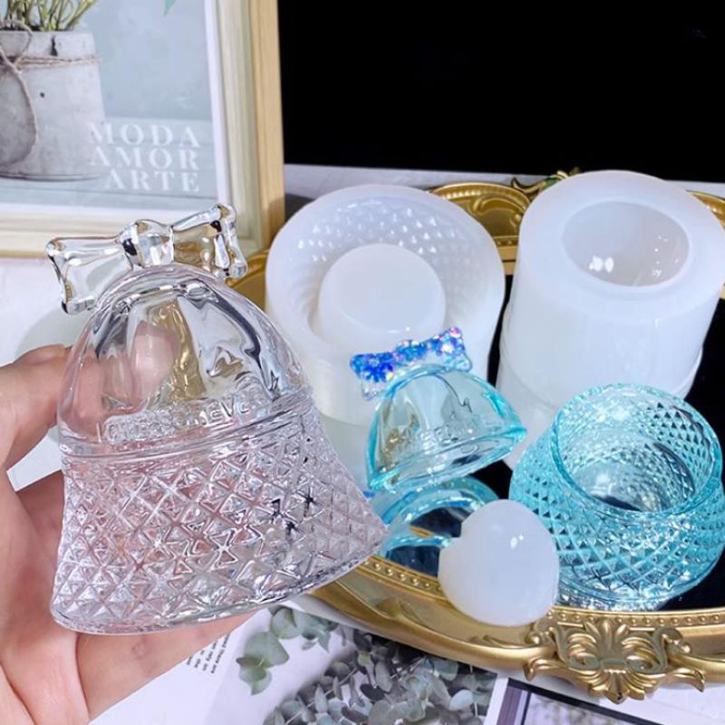 IntoResin Handmade Bell Storage Jar Resin Mold - Craft Resin US