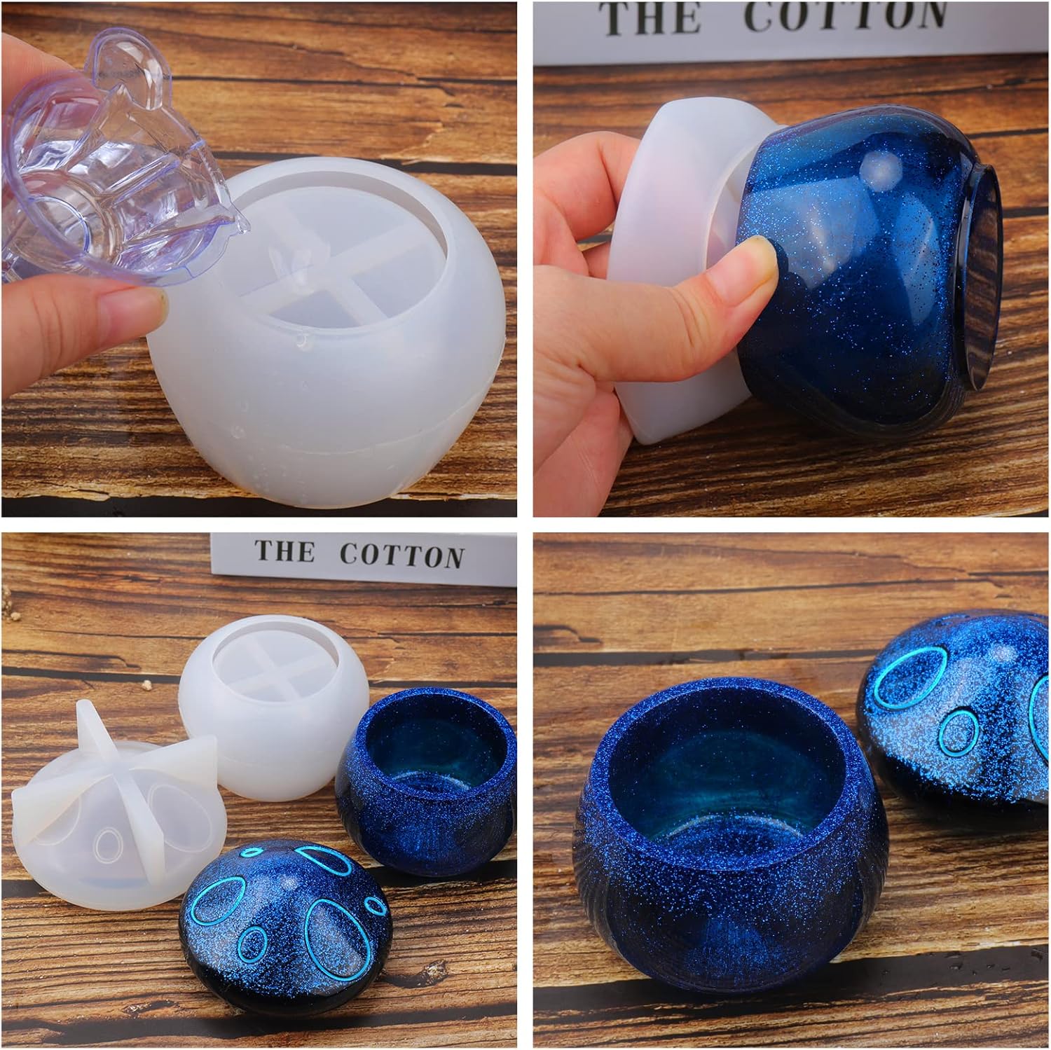 Jar Mushroom Resin Mold - Craft Resin US