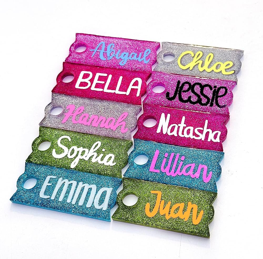 Name Plate Silicone Mold - set of 10 - Craft Resin US
