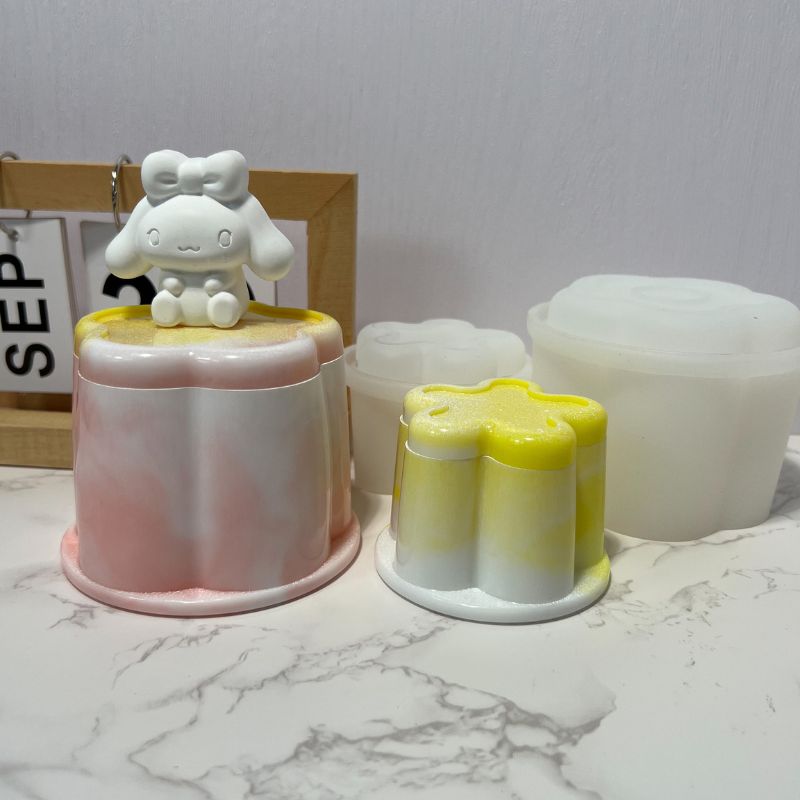 Pudding Storage Jar Resin Mold - Craft Resin US
