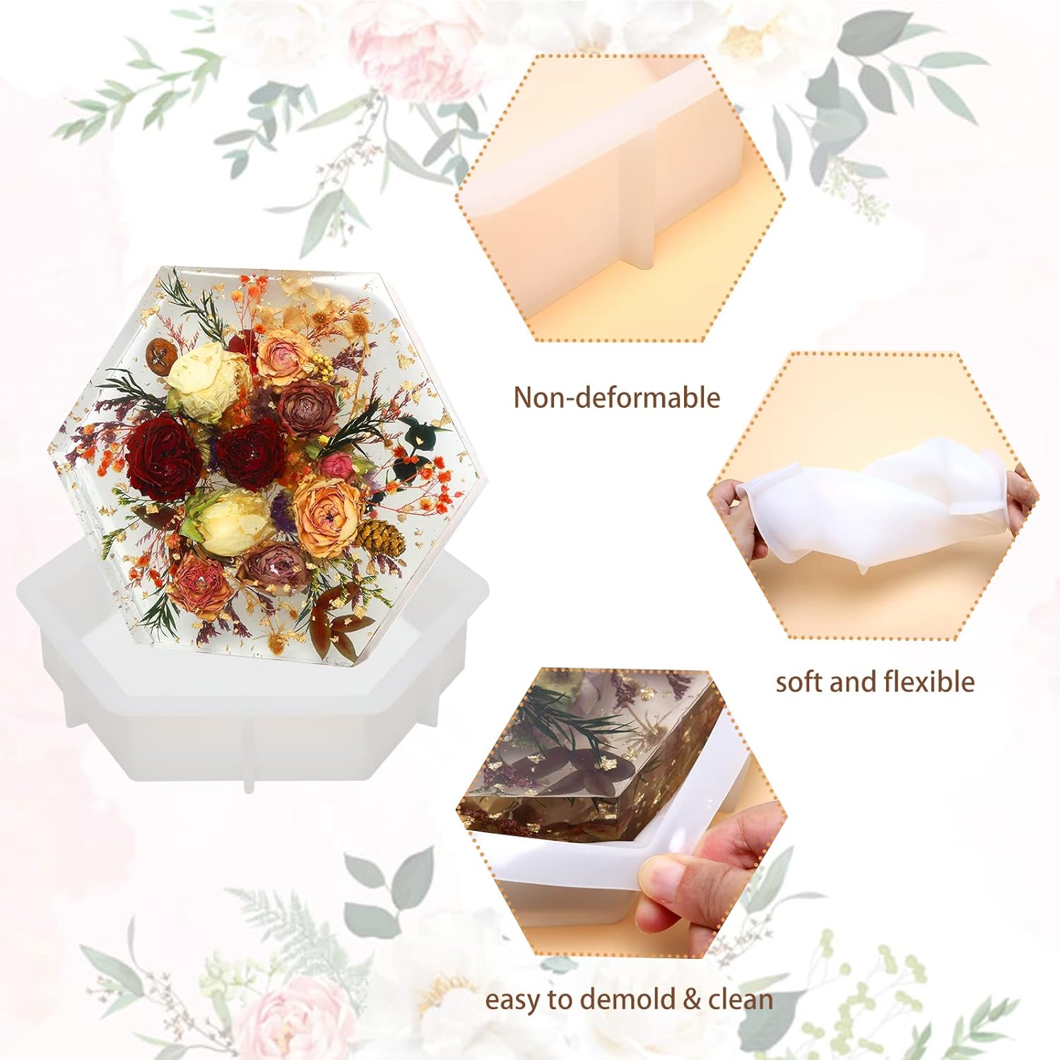 Resin Casting Molds - Set of 6 - Craft Resin US