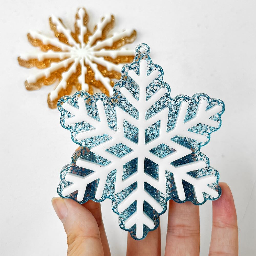 Snowflake Resin Mold - set of 6 - Craft Resin US