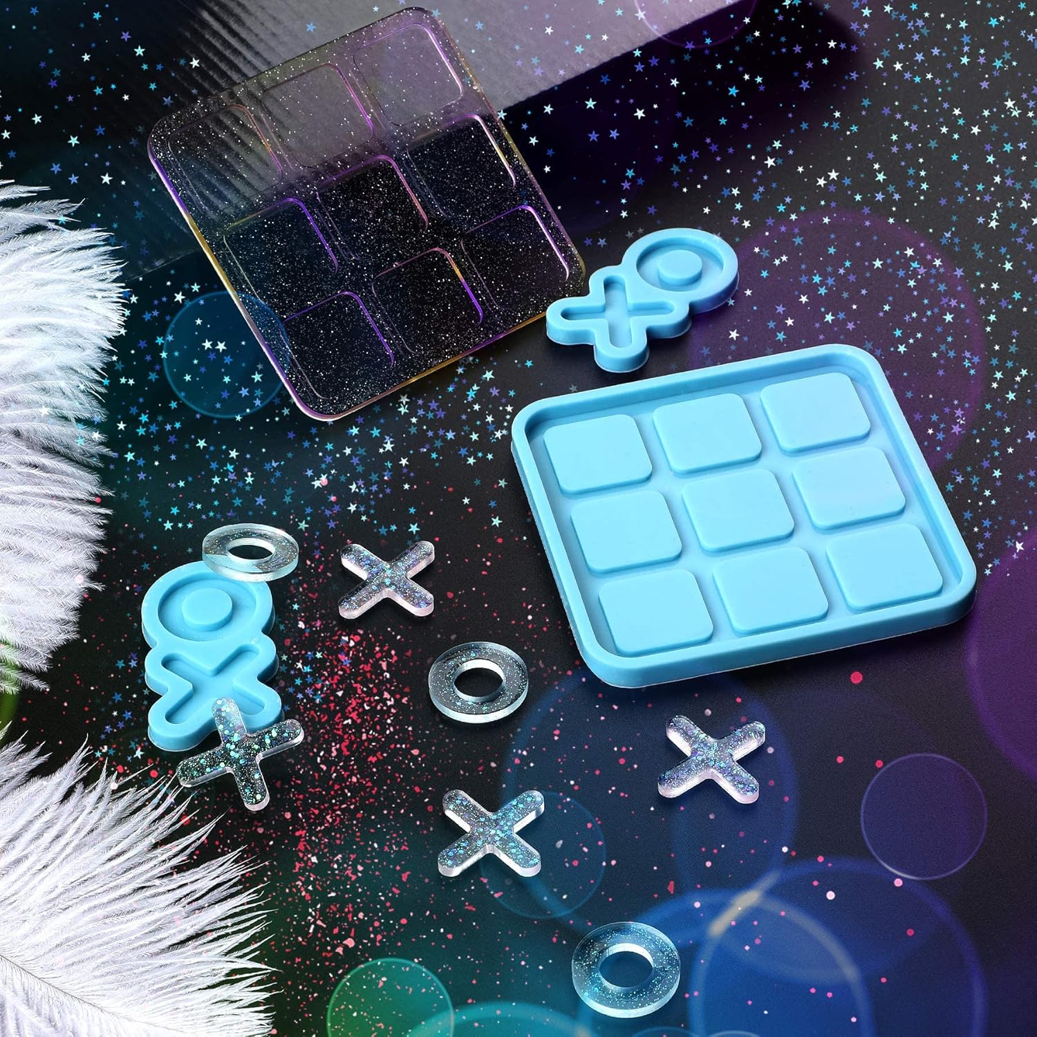 Tic Tac Toe Resin Mold - Craft Resin US