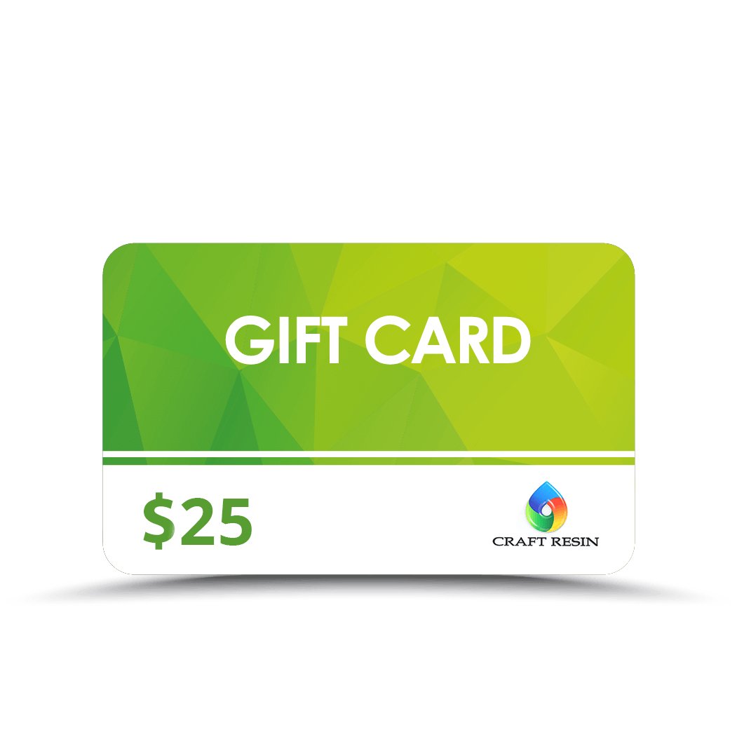 Craft Resin Gift Card. Purchase Versatile Resin Products