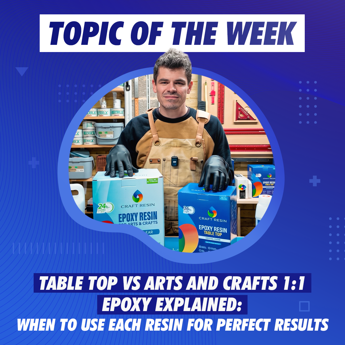 Table Top Epoxy vs Arts & Crafts Resin: Which 1:1 Epoxy Should You Use?