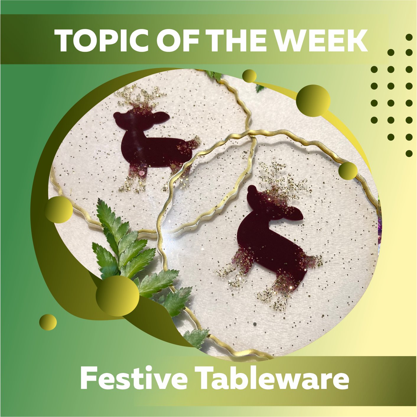 Creating Festive Epoxy Resin Tableware This Christmas: - Craft Resin