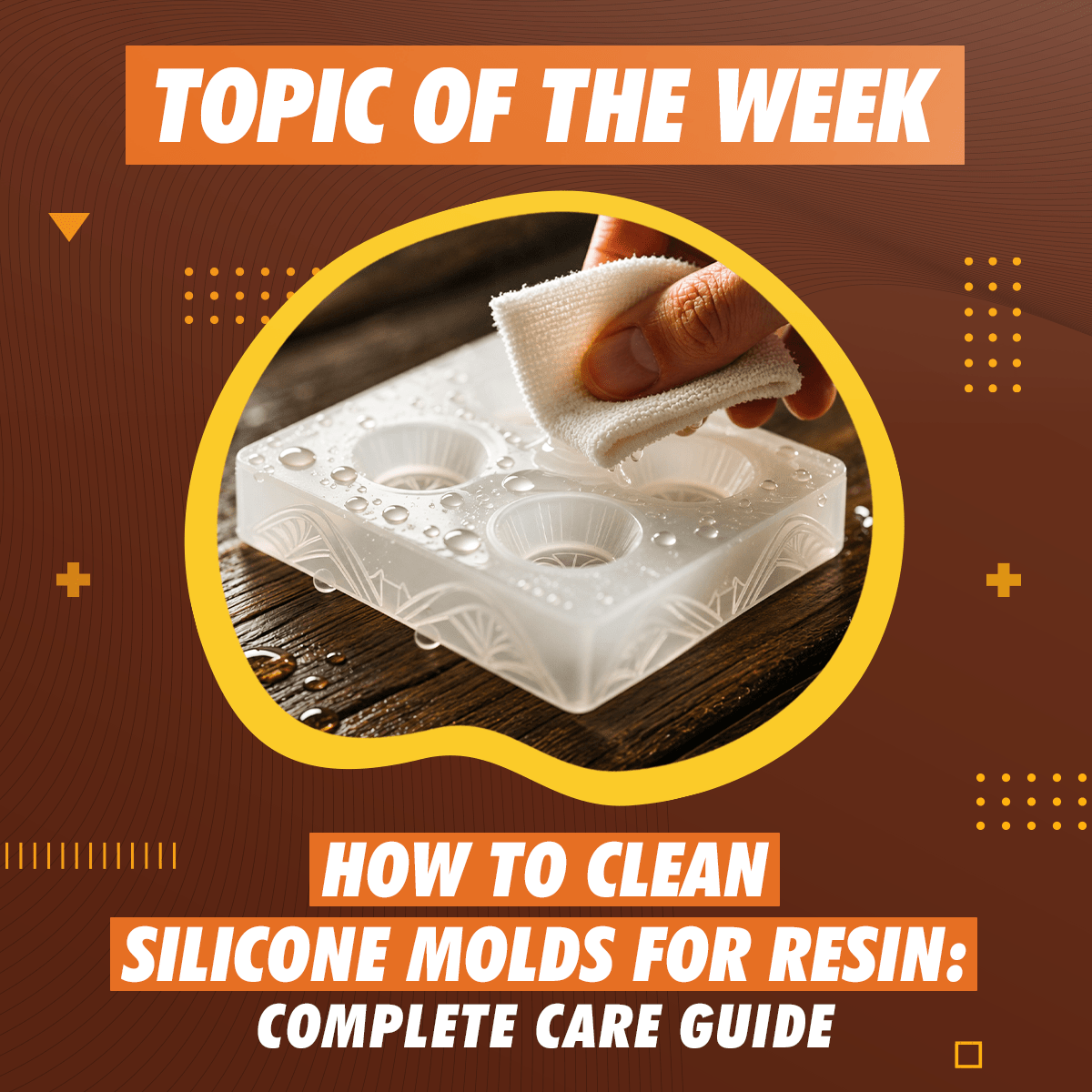 How to Clean Silicone Molds for Resin Without Damaging Them - Craft Resin US
