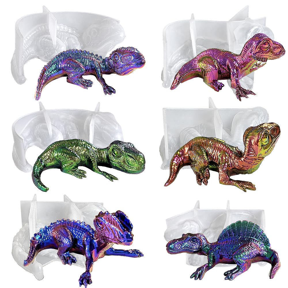 3D Dinosaur Resin Molds - Craft Resin US