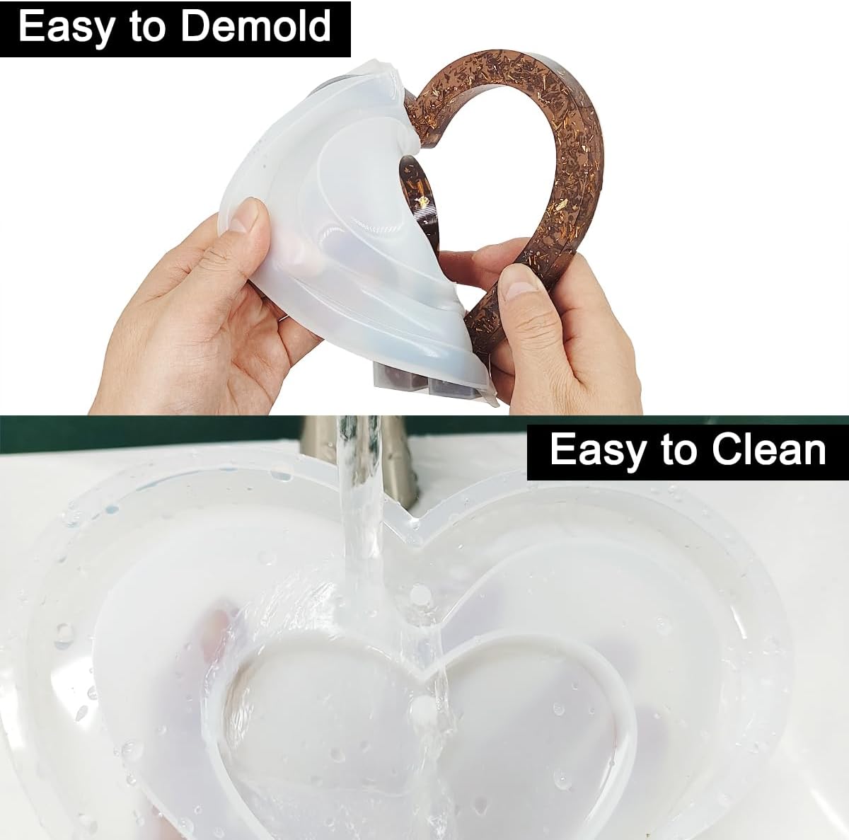 3D Photo Frame Resin Molds - set of 2 - Craft Resin US