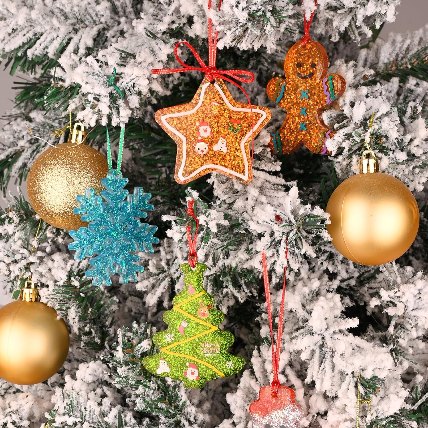 8 Cavity Christmas Resin Molds - 2 pcs - Craft Resin US