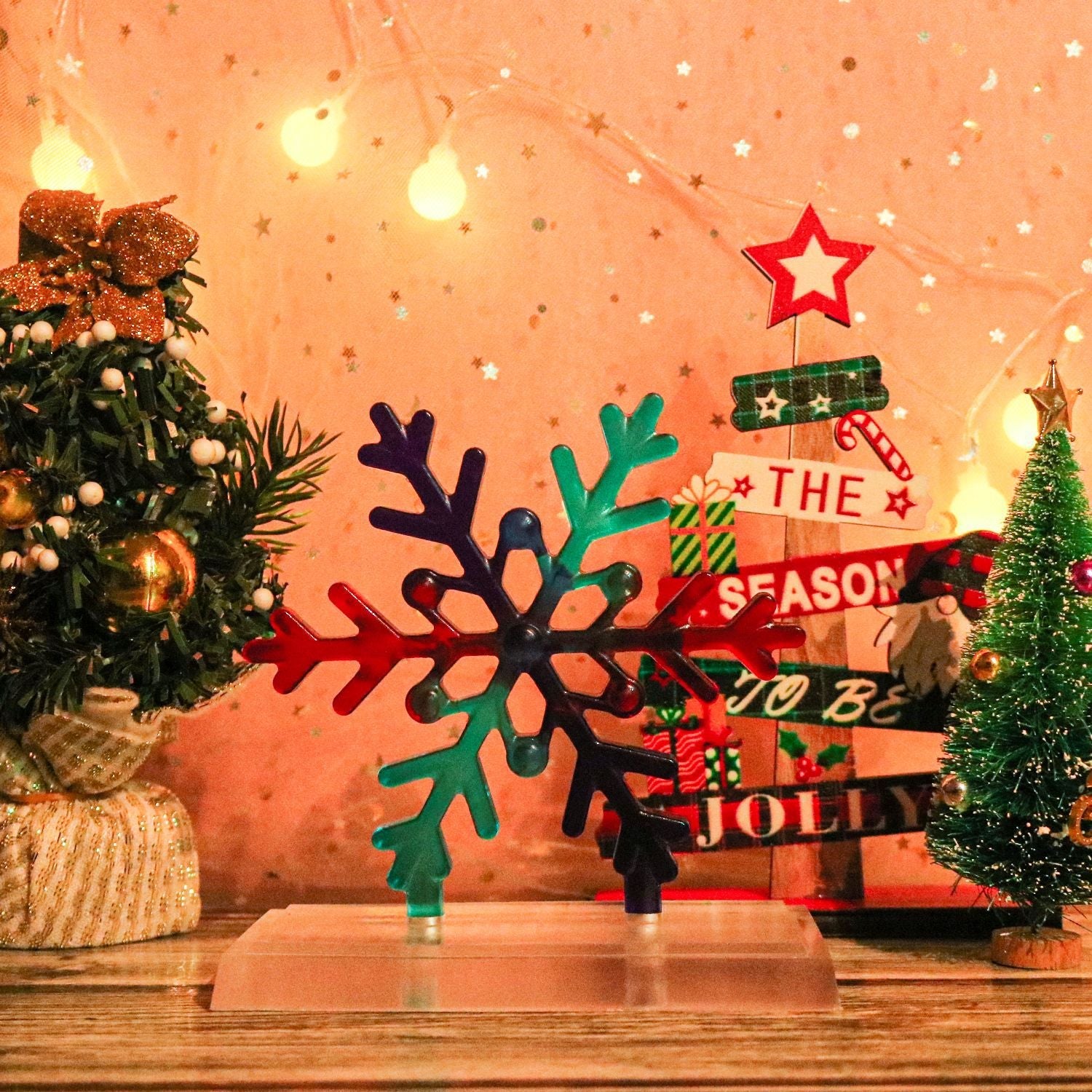 Deer Christmas Tree Snowflake Snowman Christmas Ornament Resin Molds