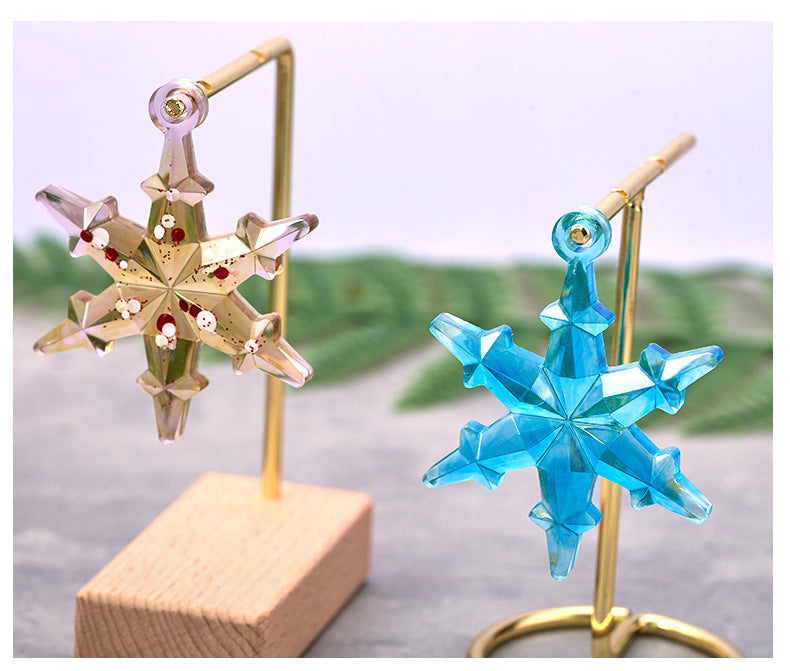 3pcs Snowflake Hanging Mold