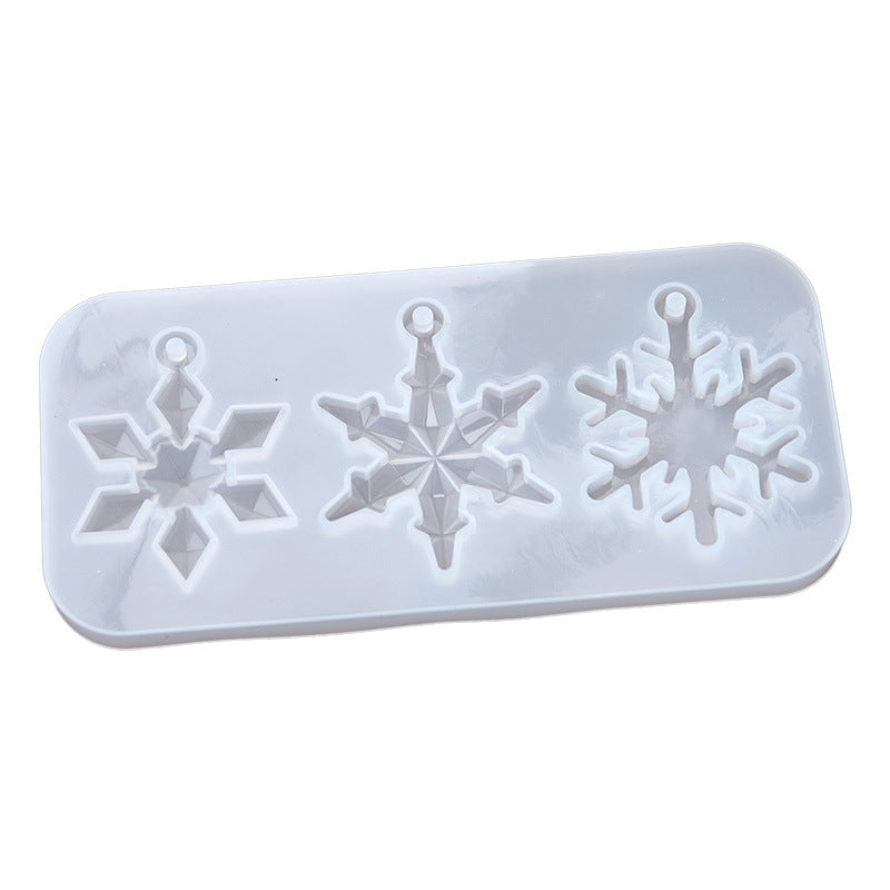 3pcs Snowflake Hanging Mold