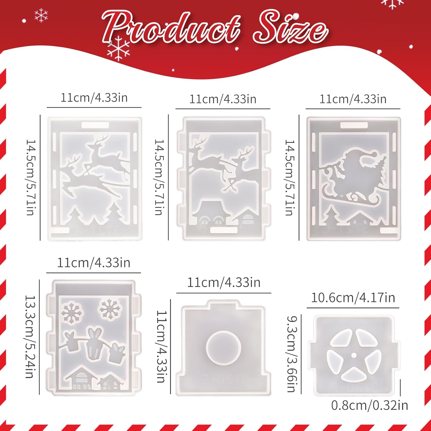 Christmas Lantern Resin Molds - Craft Resin US