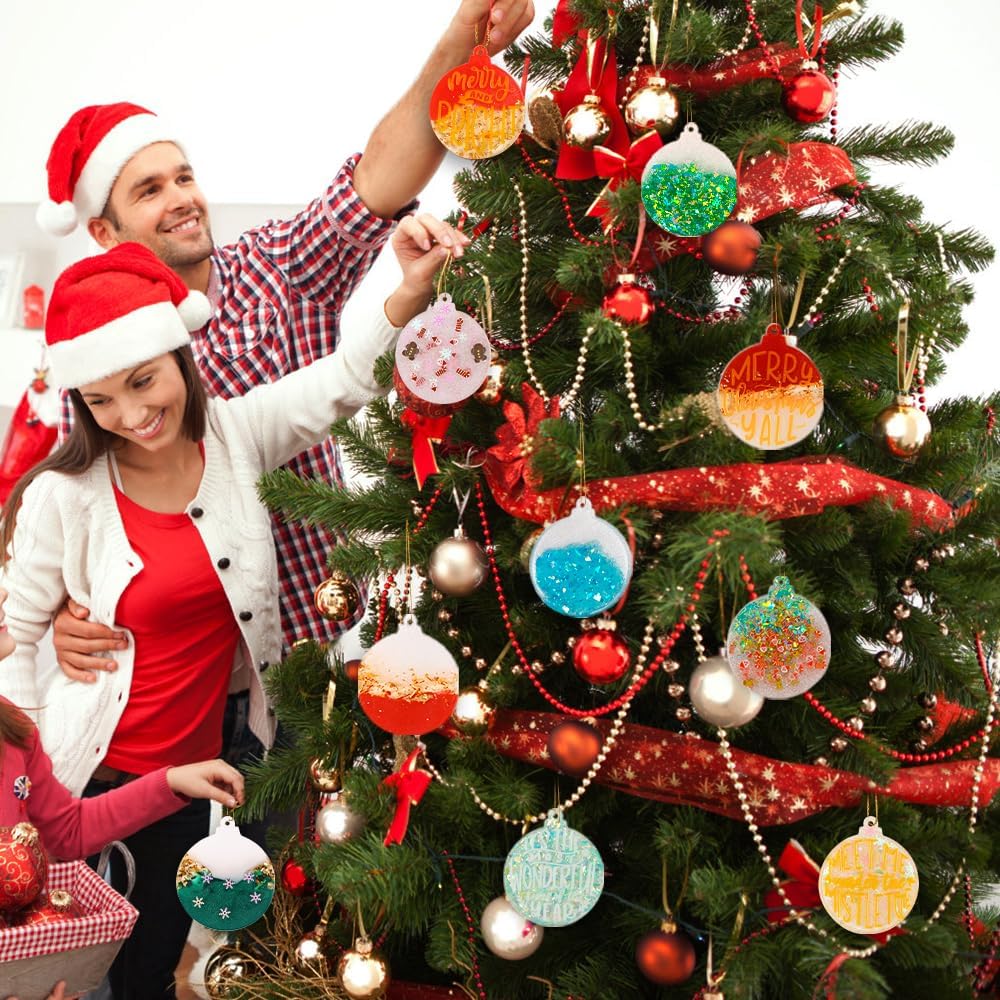 Christmas Ornament Resin Molds - 12 pcs - Craft Resin US
