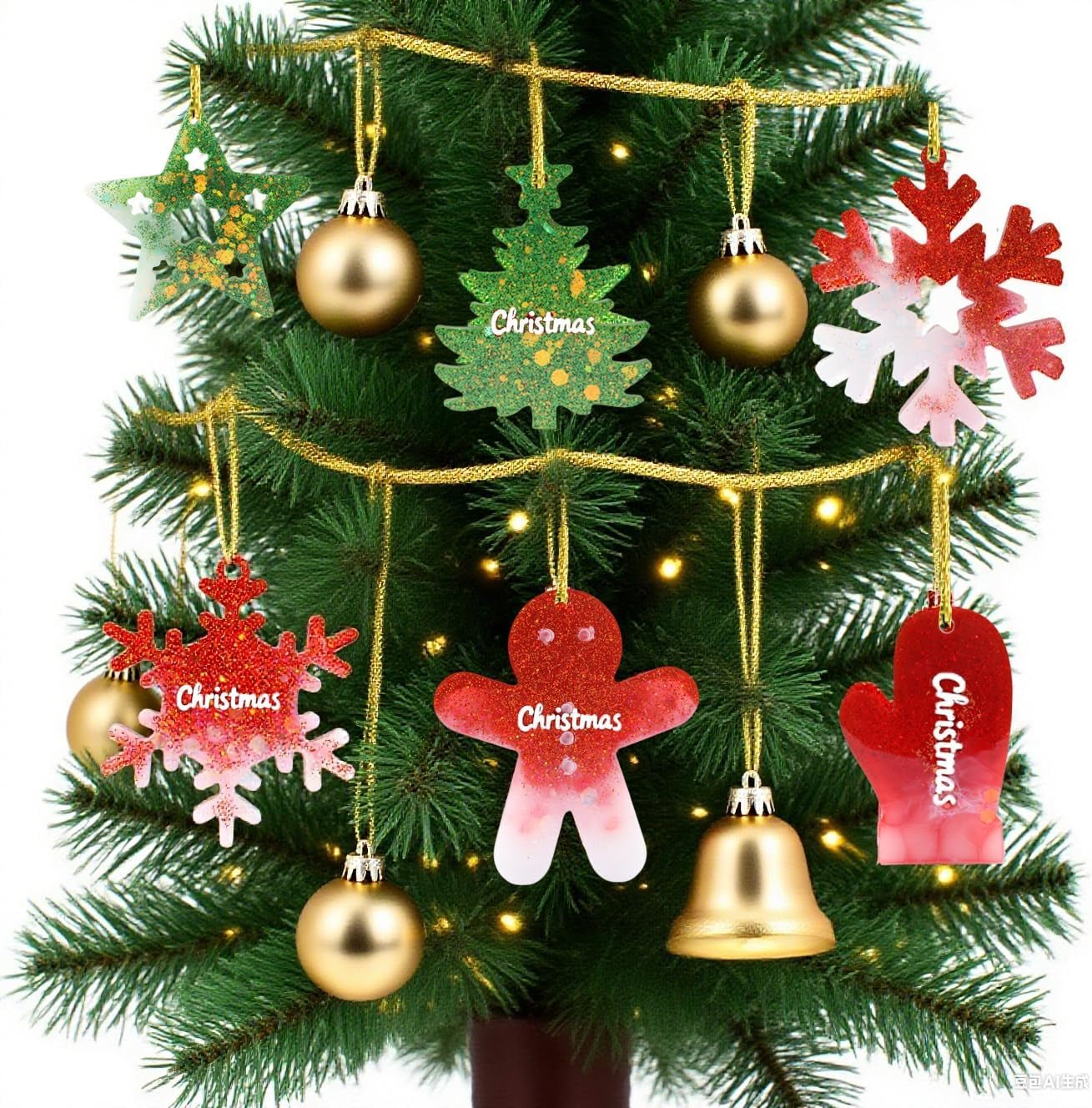 Christmas Ornament Resin Molds - set of 2 - Craft Resin US