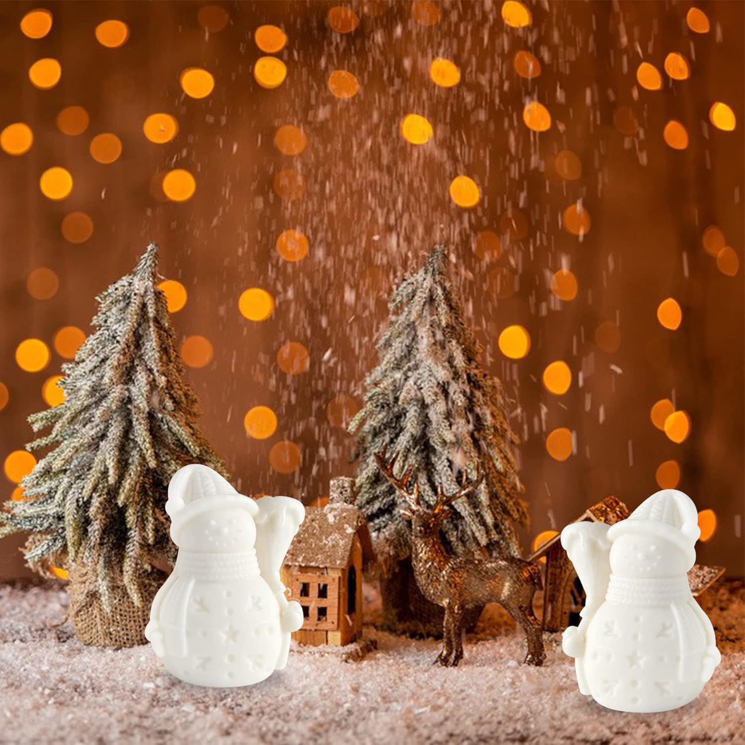 Christmas Snowman Resin Casting Mold - Craft Resin US