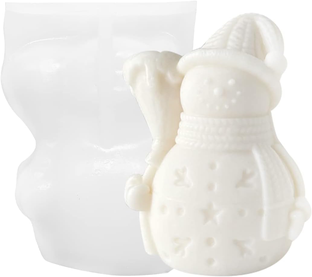 Christmas Snowman Resin Casting Mold - Craft Resin US